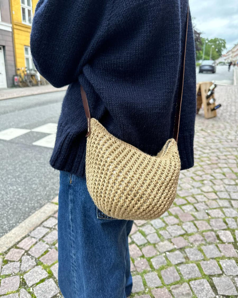 Åbentstående grøn Florence Bag