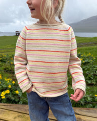 Barn i mangefarvet Frankie Sweater Junior