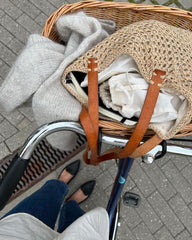French market bag i cykelkurv