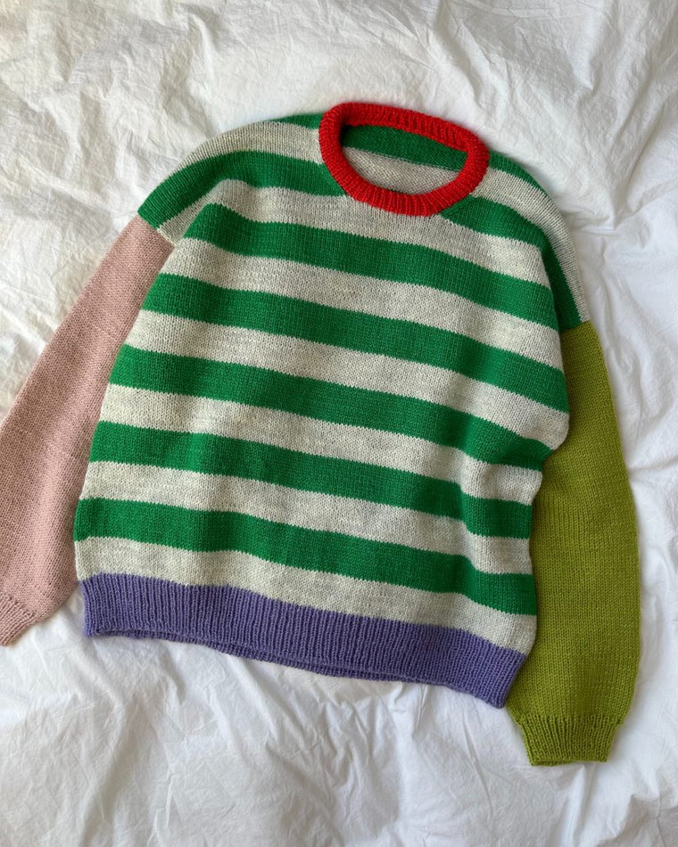 Closeup flerfarvet Holger Sweater Man