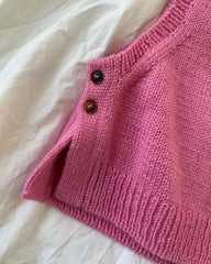 Closeup pink Lulu Slipover Junior 