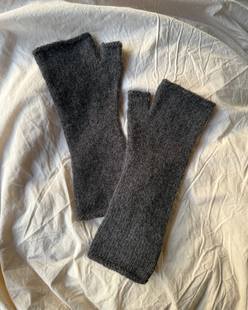 Mørkegrå Penny Gloves