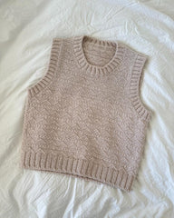 Liggebillede af beige Sille Slipover 