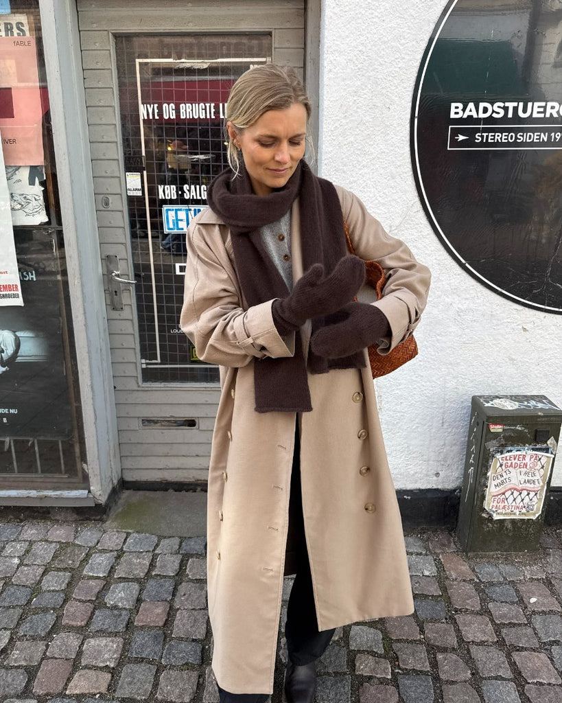 Kvinde med brunt Vienna Set
