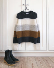 Stribet Sekvens Sweater på bøjle