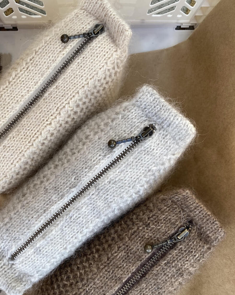3 honey clutches på række