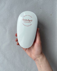 Hvid Lint Remover med logo